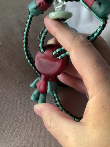 Preview pic of Muller Full Body Pendant with Beads & Necklace