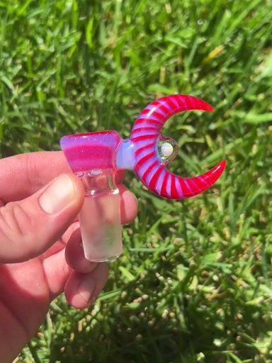 Preview pic of Elmollo Boro  FA Crescent Pink Slym X Poppy, lucid accents ,crushed opal sphere sun