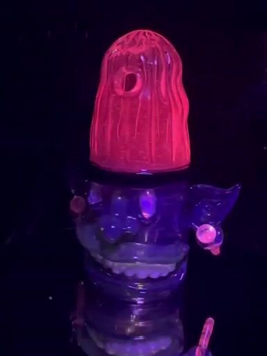 Preview pic of WYRD Glass “Dickie Allen” UV Goblin Rig 10mm 90 Degree