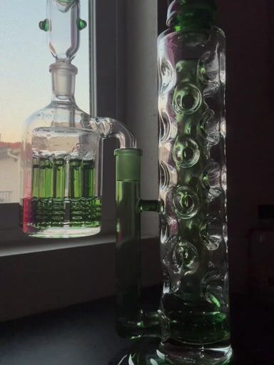 Preview pic of 14mm bent neck tube with ash catcher and bowl