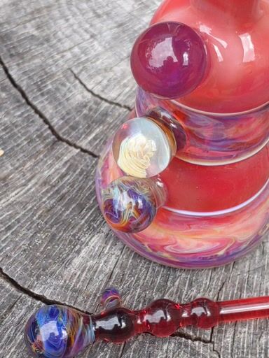 Preview pic of Triple Bubble Red Rig & Poker Set. Ships Free!