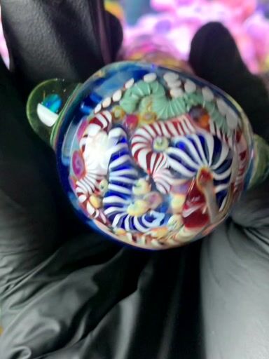 Preview pic of Coral Lens Fumed Spoon