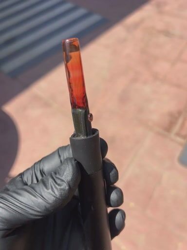Preview pic of red lightsaber puffco pivot top
