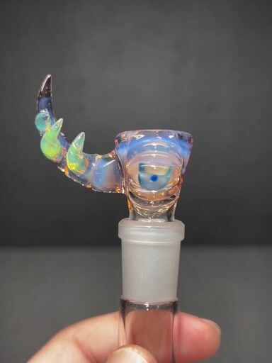 Preview pic of Chocolate opal monster slide 14mm 4 hole