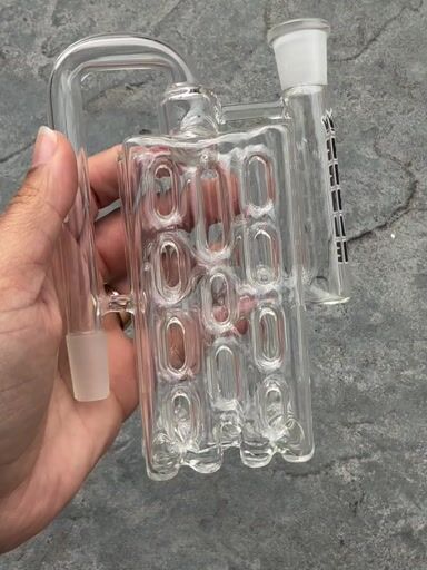 Preview pic of Krave Glass 14mm 90 degree  Swiss Ashcatcher