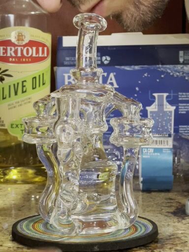 Preview pic of Blais glass 7 hole perc recycler