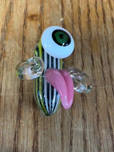 Preview pic of Mcfly glass one eyed full dichro cactus pendant brand new old stock 2016 custom