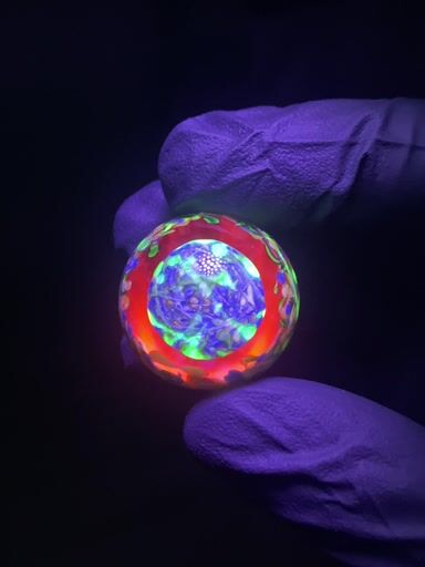 Preview pic of 27mm UV Double Splatter marble