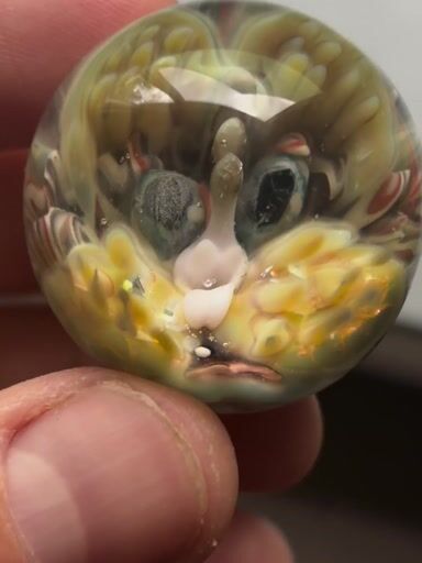 Preview pic of Cracked Cat marble