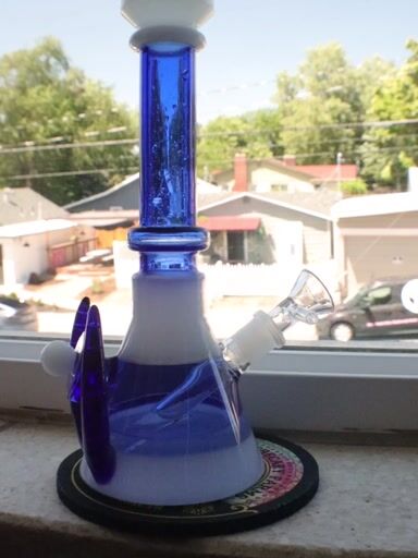 Preview pic of Blue / white beaker