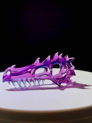 Preview pic of Royal Jelly and Atomic Stardust Dragon Skull Pendant/Sculpture