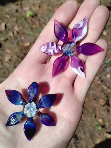 Preview pic of Implosion Flower Pendants