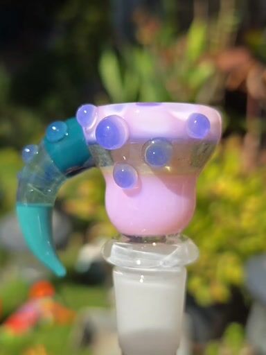 Preview pic of Pink 14mm Slide With Aqua Horn