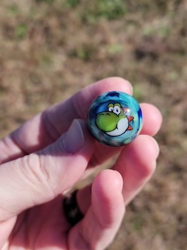 Preview pic of Yoshi splatter marble