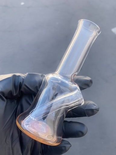 Preview pic of 10mm Clear Mini Dab Rig by The Beardless Menace