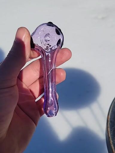 Preview pic of Purple lollipop with galaxy accents