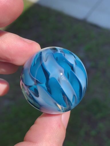 Preview pic of Blue Snuff Cane Marble