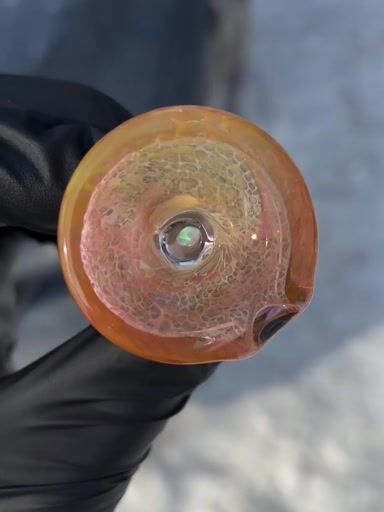 Preview pic of Double layered gold fume hidden opal dry peak top