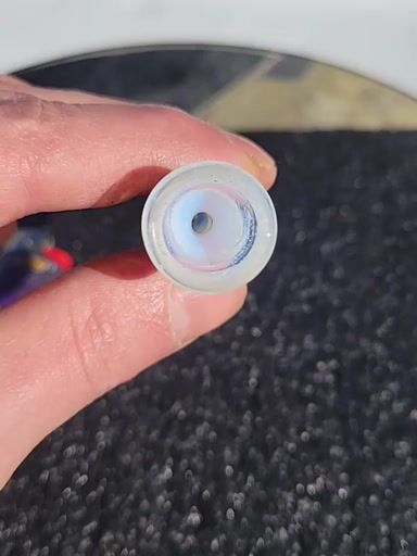 Preview pic of Secret white chillum galaxy accents