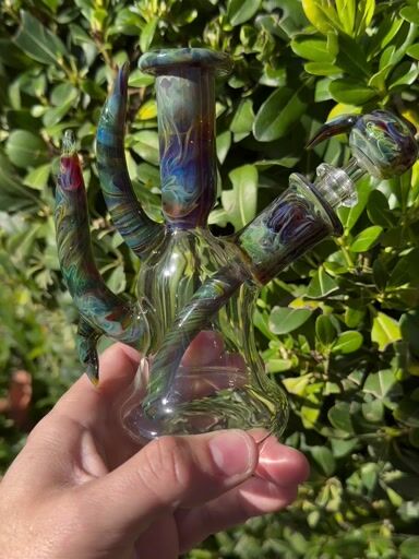 Preview pic of 2K GlassWorks Horned Dab Rig