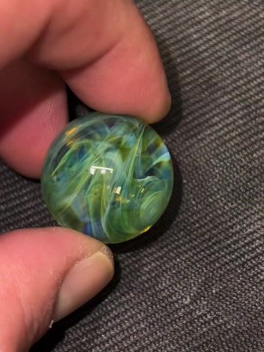 Preview pic of Green energy chaos marble 23mm