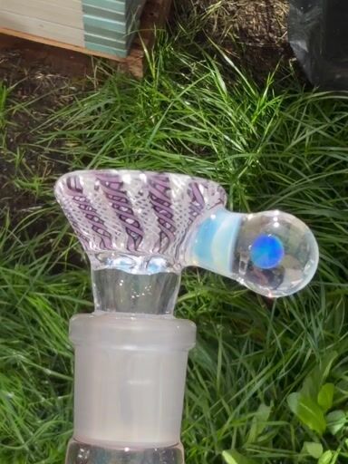 Preview pic of Apixdesign 18mm 4 Hole Slide With Blue Opal