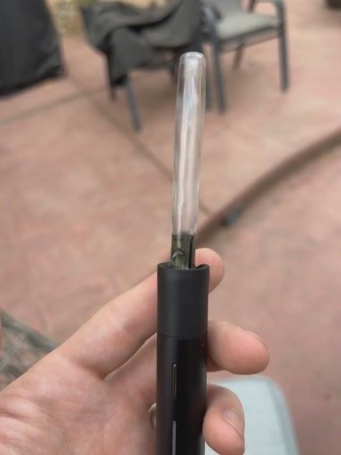 Preview pic of blue UV lightsaber puffco pivot