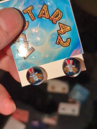 Preview pic of Grateful Dead post earrings