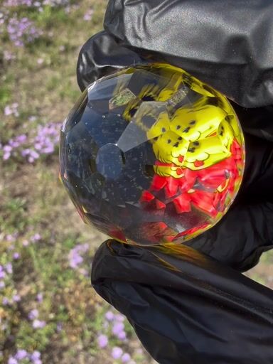 Preview pic of Mr Facet x Ryan McCluer Jerry Bear Faceted Millie Marble