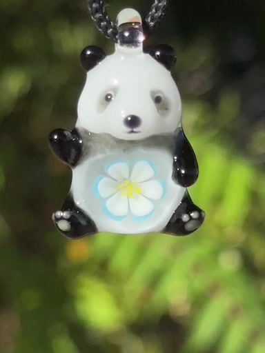 Preview pic of Panda Pendant by Azusa Glass