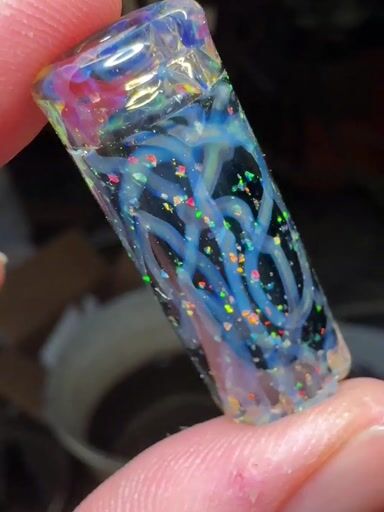 Preview pic of 13mm Crushed Opal Fume Trail tip