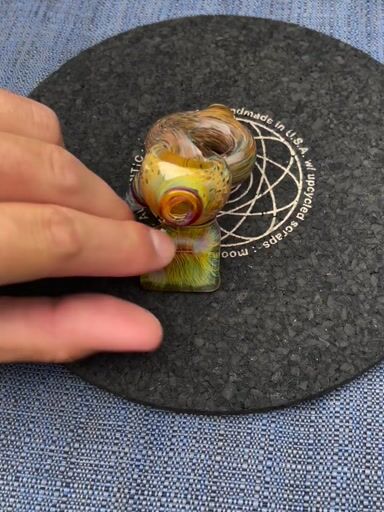 Preview pic of Popeye glass elephant hand pipe