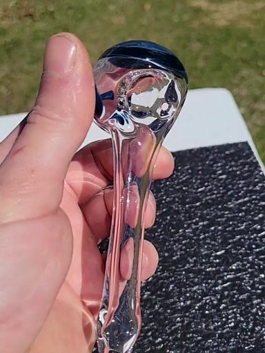 Preview pic of Bubble hash spoon # 20 peacock