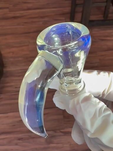 Preview pic of Silver Fume 4 Hole 18mm Slide