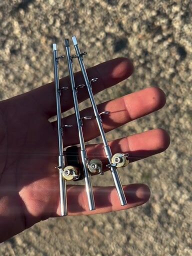 Preview pic of Stainless katana fishing rod dab tools