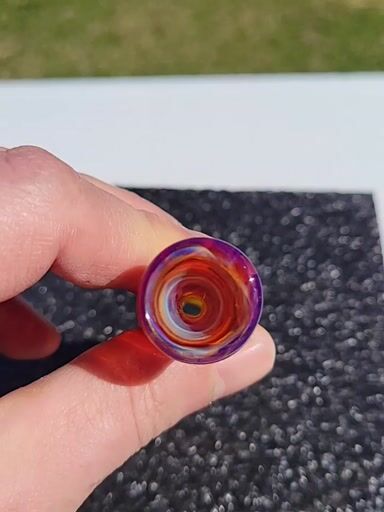 Preview pic of Amber purple chillum