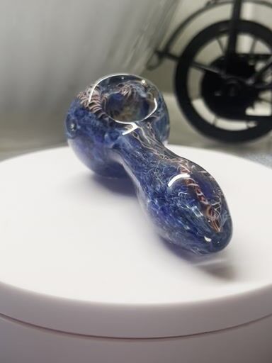 Preview pic of Blown Glass Spoon Pipe