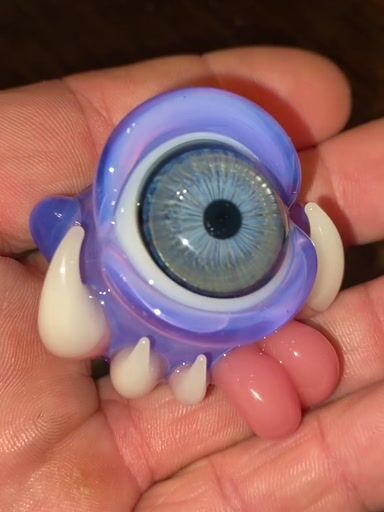 Preview pic of Purple monster pendant