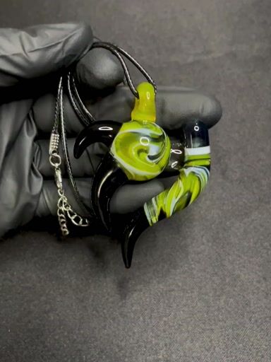 Preview pic of Yellow Opal chaos pendant