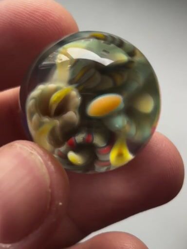 Preview pic of Aqautic fume flower marble