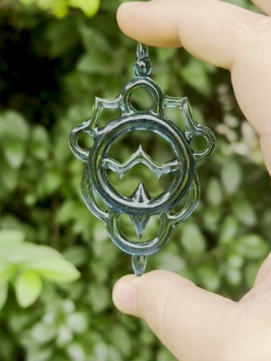 Preview pic of Gothic Grille Pendant/Hanger