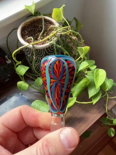 Preview pic of T0AST GLASS LAYERED 14MM SLIDE