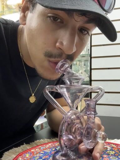 Preview pic of Baby Gorilla Glass REV-A DUAL UPTAKE RECYCLER