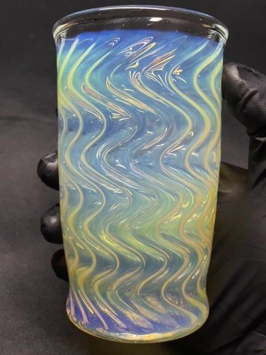 Preview pic of Silver fume wig wag scallop cup