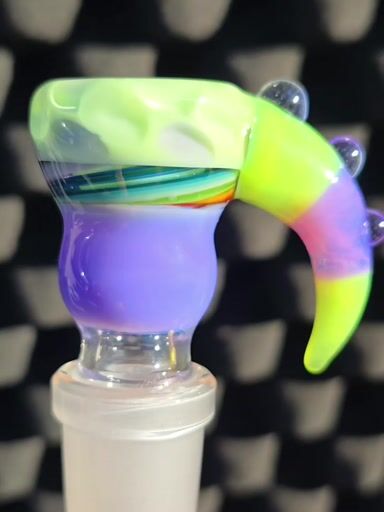 Preview pic of Slyme X Wisteria 18mm Slide With Horn