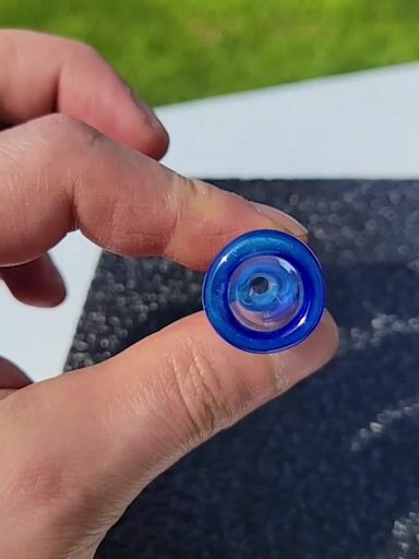Preview pic of Ghost over light colbalt chillum titan accents