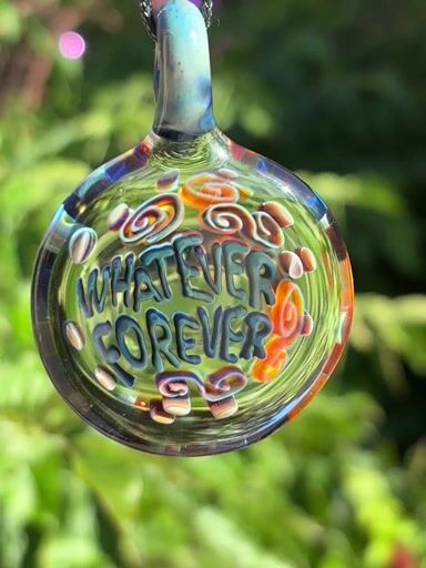 Preview pic of “Whatever Forever” pendant necklace