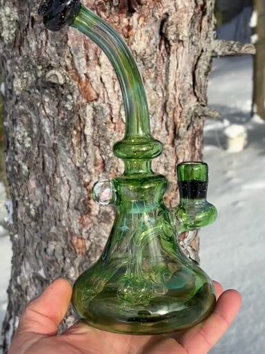 Preview pic of 14mm crushed opal rig