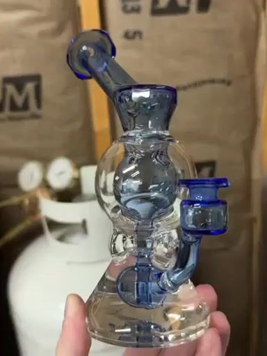 Preview pic of Glassmeltsmikah Fully Faceted Blue Cobalt STR Shorty