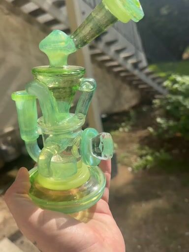 Preview pic of Kj custom seed of life recycler w/ accessories